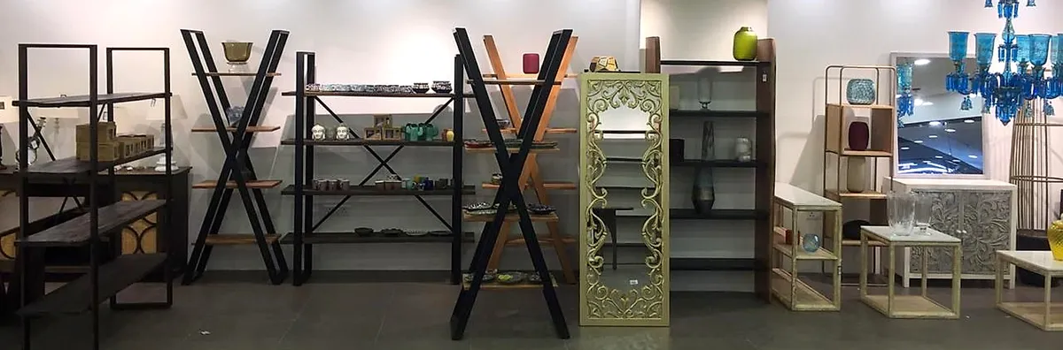 Display Racks powder coated in matte black at Huevex Coatings, Sahibabad